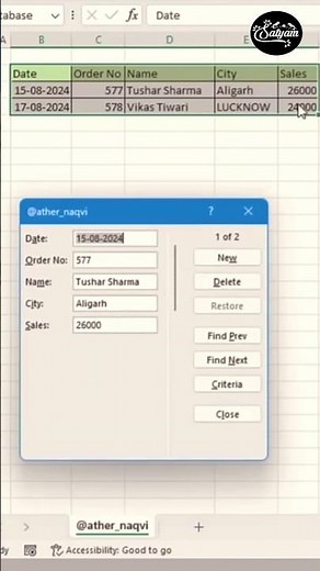 How to Auto Data Entry in Excel.|Excel Important Tricks...#excel #excelhacks #exceltips