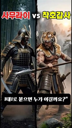 Samurai vs. Chakhogapsa, who would win in a 1-on-1? #Samurai #Chakhogapsa #JoseonDynasty #Japanes...