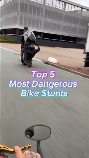 🔥 Top 5 Most Dangerous Bike Stunts Ever Caught on Camera 😱 | Extreme Riders Gone Wild 🏍️💥 #shorts