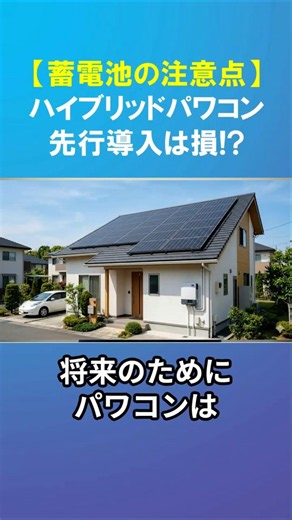 Points to note when introducing hybrid power conditioners ahead of time with an eye to the future
