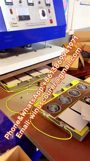 Blister card packaging machine for scourer sponge scrubber , customize scourer , sponge #factory