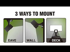 How to Install and Operate the SE1289-BRS-02LF5 Security Light