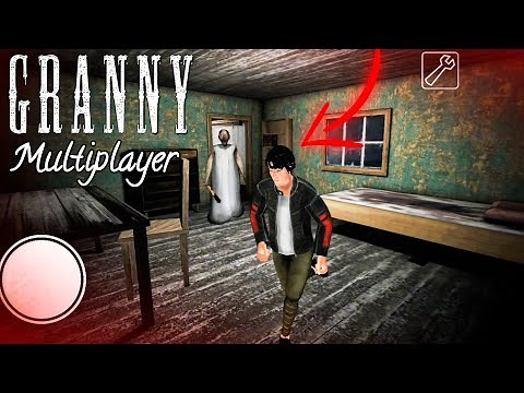 Granny Multiplayer Mod Full Gameplay - Main Door Escape In Granny V1.8 Multiplayer (Android)