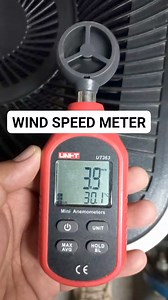 14K views · 20 reactions | Wind Speed meter mini anemometer Basic tool #electrician #relay #panelboard #control #power #technician #switch #wiring #outlet #electrical | Electricians Guide | Facebook