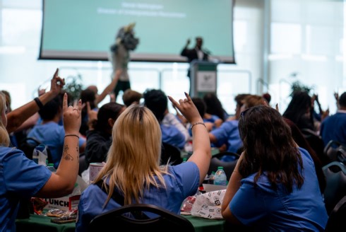 Pinellas County high schoolers get first look at USF St. Petersburg Freshman Nursing Pathway at College of Nursing Day