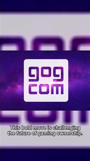 GOG Fights Back: Turning Digital Games Into Physical Copies! #GOG #Sony #Shorts