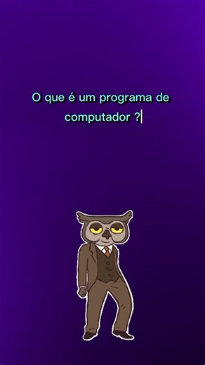 O que é um programa de computador ? #informatica