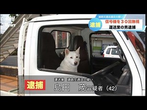 [Broadcast Accident] Announcer finds it amusing when he accidentally displays the criminal's image