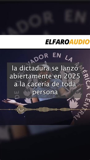 EDITORIAL | El manual de los dictadores contempla la persecución de toda voz crítica o capaz de cuestionar su narrativa. En los regímenes autoritarios y dictatoriales, la crítica, para neutralizarla, debe ser criminalizada. https://beta.elfaro.net/editoriales/el-ano-del-satrapa | El Faro