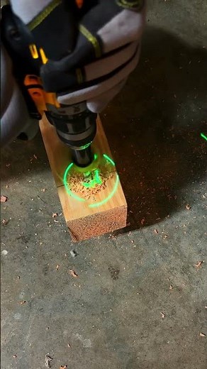 How to Drill Straight with Auger Bits 🎯 #bullseyebore #diy #construction #powerdrill #dewalt