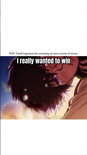 Isagi turns his screaming cry into a scream of victory #bluelock #animation #animeshorts #anime