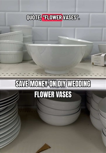 Affordable DIY Wedding Flower Vases
