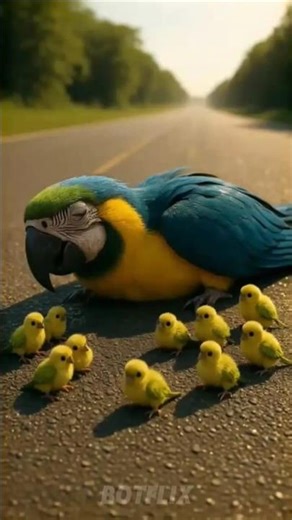 Heart Touching Parrot Rescue | Girl Saves Dying Parrot & Her Babies