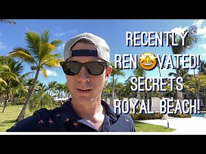 The Newly Renovated Secrets Royal Beach!
