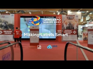 Making Labels Smart with RFID - Labelexpo Europe 2023