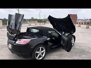 2007 Saturn sky convertible, top instructional video