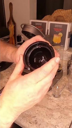 Routine cleaning of the Bartesian cocktail maker