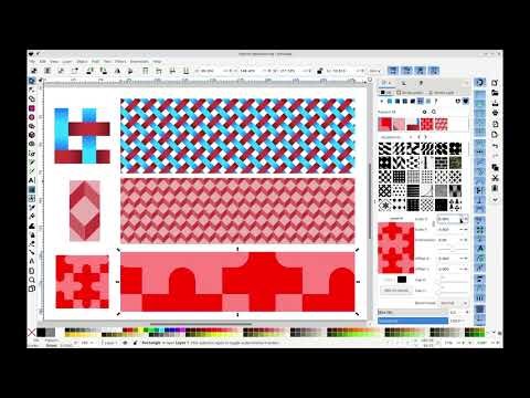 Pattern Inkscape 1 #pattern #patrones #illustration #textures