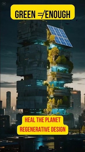 Why Green Buildings Aren’t Enough | The Rise of Regenerative Design 🌍