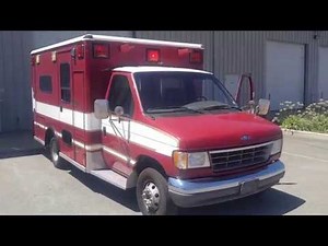 1994 Ford E350 Ambulance Diesel
