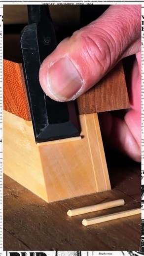 Sharp Chisel = Perfect Furniture: Woodworking HACK 🛠️ #shorts