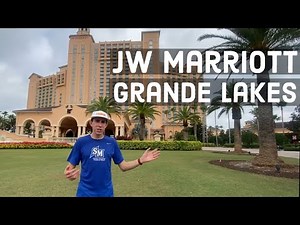 JW Marriott Orlando Grande Lakes: Full Review & Waterpark Tour!!