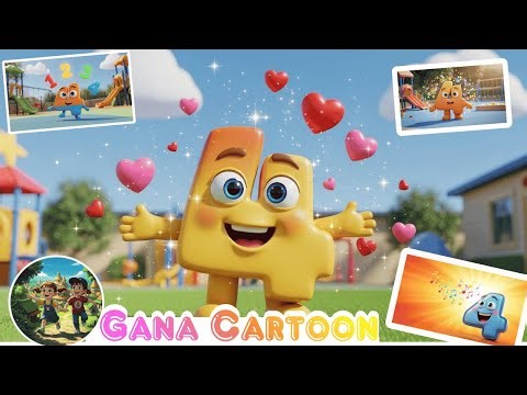 Number Four Song for Kids | Fun Counting, Rhymes & Learning with 4!