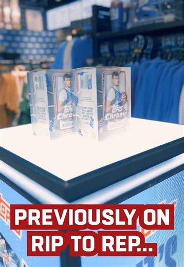 Lids and @Topps changed the game with the launch of Rip to Rep. Series 1 will feature more cities, more stores, AND MORE JERSEYS. 🤫🔥 #lids #sportscards #baseball