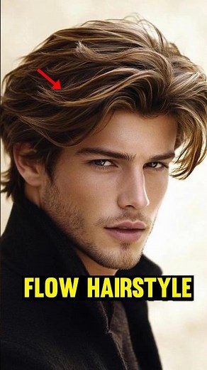 Messy flow hair tutorial ✅ | men's fashion tips #shorts#shortsfeed#mensfashion