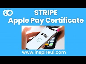 Stripe: create an Apple Pay Certificate for mobile apps (Flutter E-Commerce App)