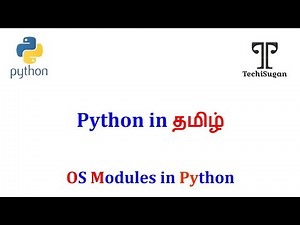 #25 | Python Tutorial for Beginners | OS Modules In Python in Tamil