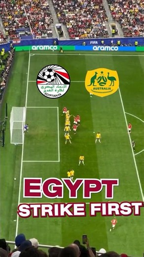 Egypt vs Australia - Ashour STRIKES FIRST! | World Cup 2026 #everyonegoesnuts #worldcup2026 #egypt