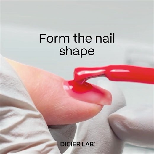 Learn step by step ➡️ a quick, light and strong manicure with BBIO Builder Gel and Slim Fit Top Coat. ✅ | Didier Lab