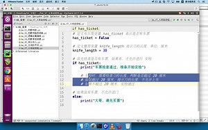 100-if嵌套-04-[扩展]PyCharm使用Tab统一增加缩进(零基础-入门)
