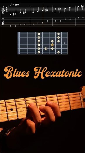 🎶 The Spirit of Blues | Hexatonic Guitar Magic 🎸