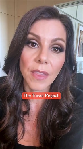 For over a decade, Heather Dubrow has stood by The Trevor Project as a fierce advocate, mom, and friend. In her own words: “I think we can all agree that kids in crisis need help. That is exactly what The Trevor Project does.” 🧡 Heather’s passion for protecting LGBTQ young people reminds us what true allyship looks like: urgent, unwavering, and full of heart. Thank you, Heather, for your lifesaving advocacy and continued support 🏳️‍🌈🏳️‍⚧️ You can join Heather in supporting our mission: donat