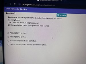 Exam Name : C\# .Net New Question 3: XC Horizontal Statement: ... | Filo