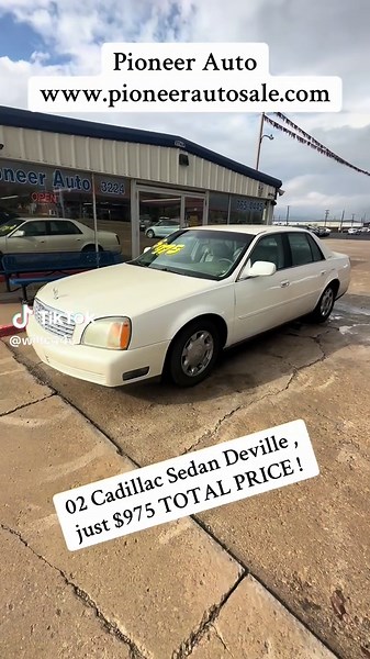 Affordable 2002 Cadillac Sedan Deville at Pioneer Auto