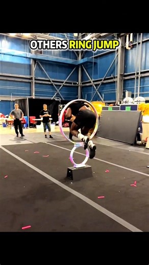 Normal Ring Jump Vs Unpredictable Ring Jump #usa