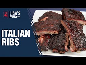 How to make Italian Ribs on the Smoker