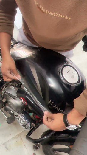 #viral #modification #bikeppf #bikelamination #bikeaccessories #bikecustomization #akmodification