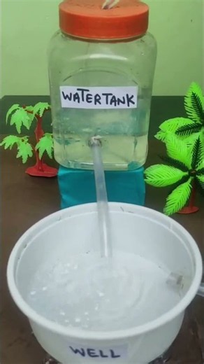 🌧️ Working Rainwater Harvesting Model for School Science Project! 💧