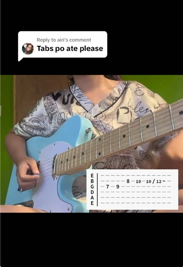 Replying to @airi The One You Love Tabs #fyp #jcraft #guitartok #guitar #tabs