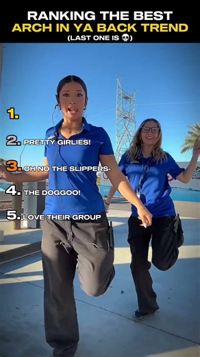 Ranking The Best Arch In Ya Back Trend #trending #tiktok #usa