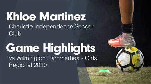 Game Highlights vs Wilmington Hammerhea - Girls Regional 2010