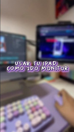 ¡Transforma tu iPad en un segundo monitor para tu setup! #iPad #MonitorExterno #Productividad