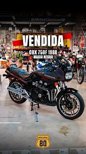 9K views · 9.9K reactions | A CBX 750F Magia Negra 1988 queimou a...