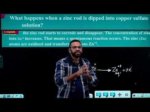 Chapter 4 (Lecture 4 ) : Electrochemical & Daniell cells