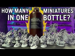 How much do 3D Printed Miniatures Cost?
