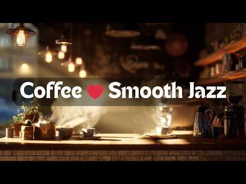 Modern Smooth Jazz - Cozy Winter Café Music